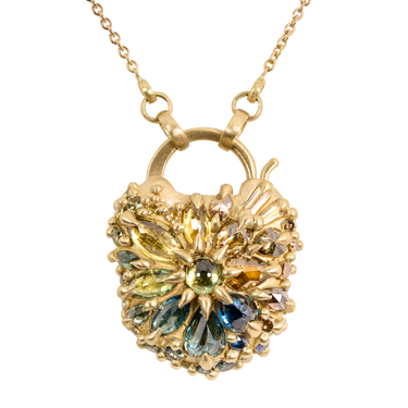 Grande Cypress Fantaisie Padlock Necklace - Made to Order